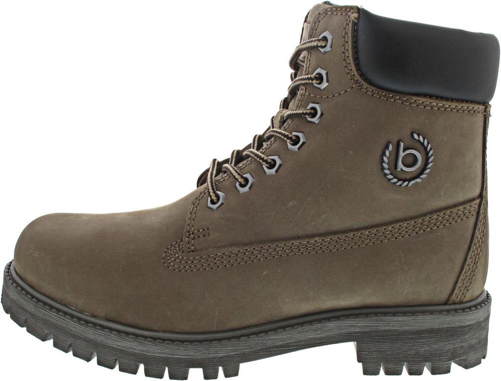 Ботинки Bugatti Poleman на шнуровке бежевые