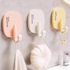 Wall-mounted Wall Hooks Strong Adhesive Coat Hanger Hook Kitchen Hanger  Home Storage Accessories