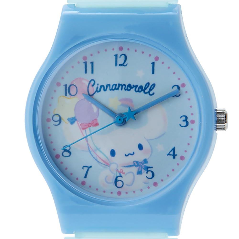 Sanrio Electronic Wrist size 180378 (SANRIO) Watch, Cinnamoroll, approx. 12-16cm,