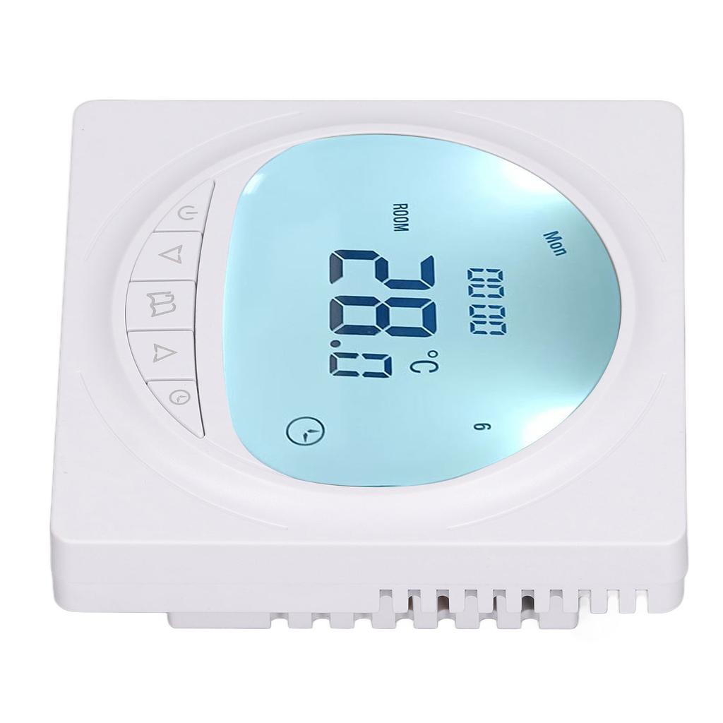 Водяной пол с подогревом Термостат ЖК-дисплей Умный дом Панель управления температурой 220 В