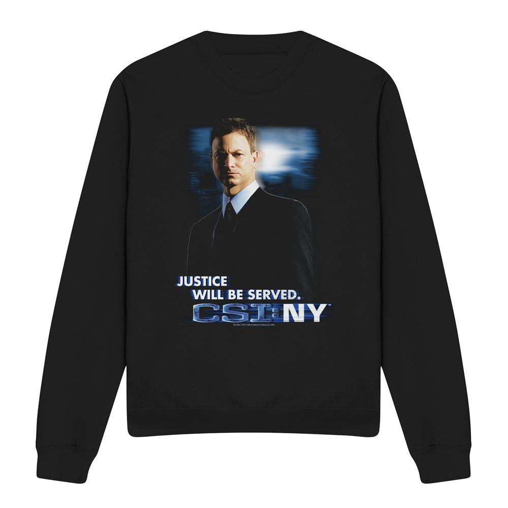 CSI: NY Unisex Adult Justice Served Sweatshirt