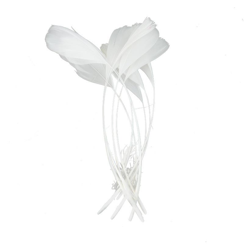 White Feathers for DIY Handmade Clothing & Jewelry Accessories