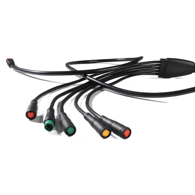 Original Ouxi V8 Bicycle Accessories Durable Waterproof Electric Bike Main Cable Plastic Material Old Model