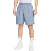 Nike Solo Swoosh Casual Shorts Men's Gray Slate Blue