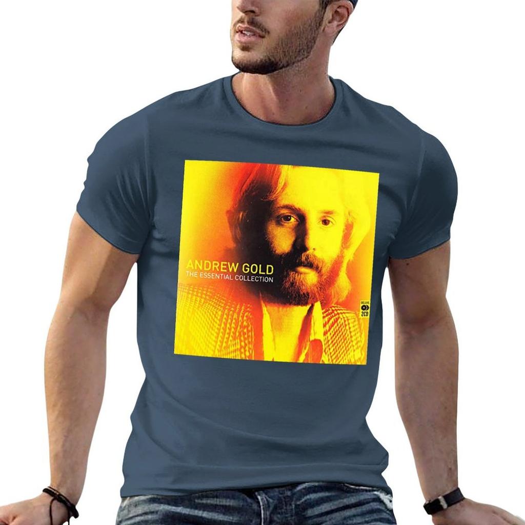 Essential Andrew Gold TShirt cotton t shirt Unisex anime t shirts oversize Unisex t shirts for Unisex casual Tshirt