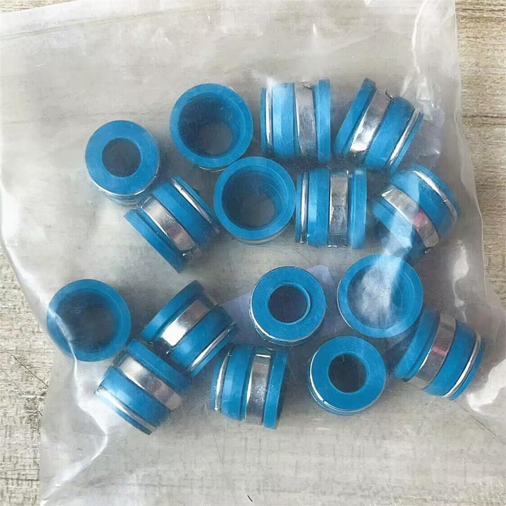 Комплект из 16 штук маслосъемных колпачков клапанов 11/32” X .500” Подходит для двигателей SBC BBC SBF BBF