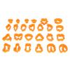 193pcs   Clay Earring Cutters   25 Shapes Clay Cutters for Key Rings Necklaces