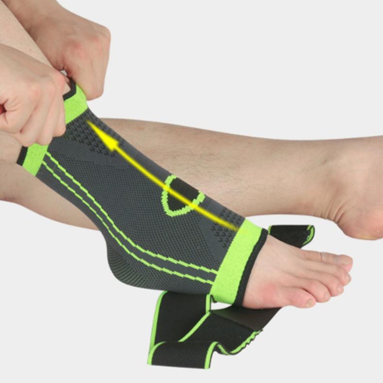Поддержка лодыжки, бандаж ахиллова сухожилия, защита от растяжения для фитнеса, спорта, бега