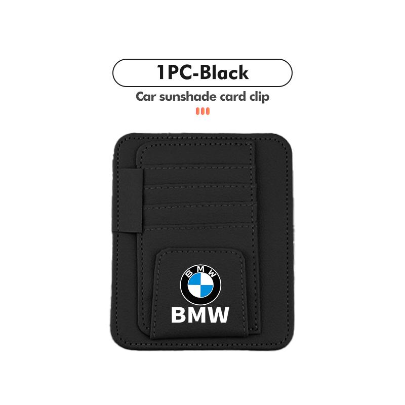 XKUGH1 For BMW New 2025 For BMW Car Sunshade Card Package Holder Sunglasses Ticket Card Clip Accessory X1 X3 X5 E39 E46 E90 F20 E60 F30