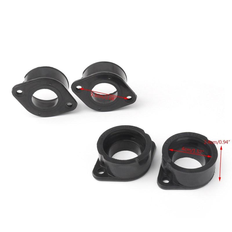 4x Впускные патрубки карбюратора Подходят для Kawasaki KZ750 LTD ZX750 GPz750 16065-1132 KZ ZX GPZ 750
