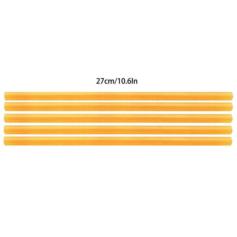 5 шт. термоклеевые палочки PDR для кузова автомобиля, съемник для ремонта вмятин без покраски, желтый