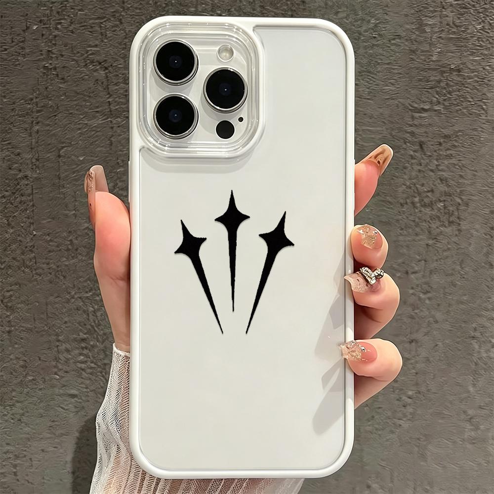 Роскошный Чехол-Стрела для iPhone 17 16 15 14 13 12 11 Pro Max 7 8 Plus Ins Простой Жесткий Чехол Fundas