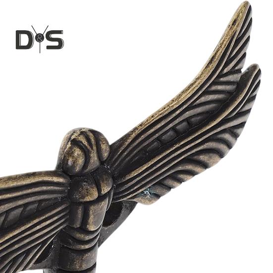 Крючок для одежды «Стрекоза», прочный, несущий, простой в установке, декоративный настенный вешалка, держатель для ключей