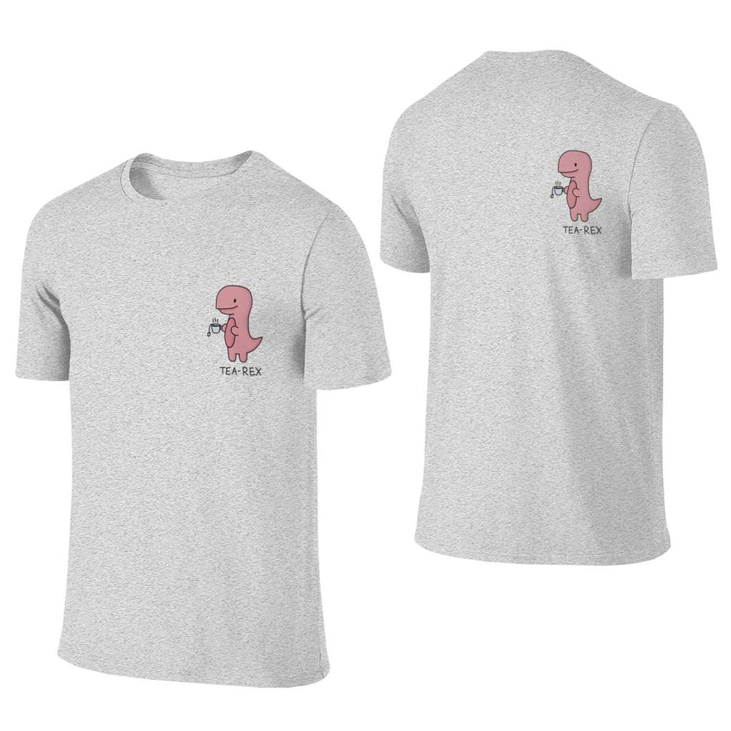 Tearex Illustration Soft And Glutinous Reversible Tshirt Korean Style Salt Style Ribbed Collar Shirt