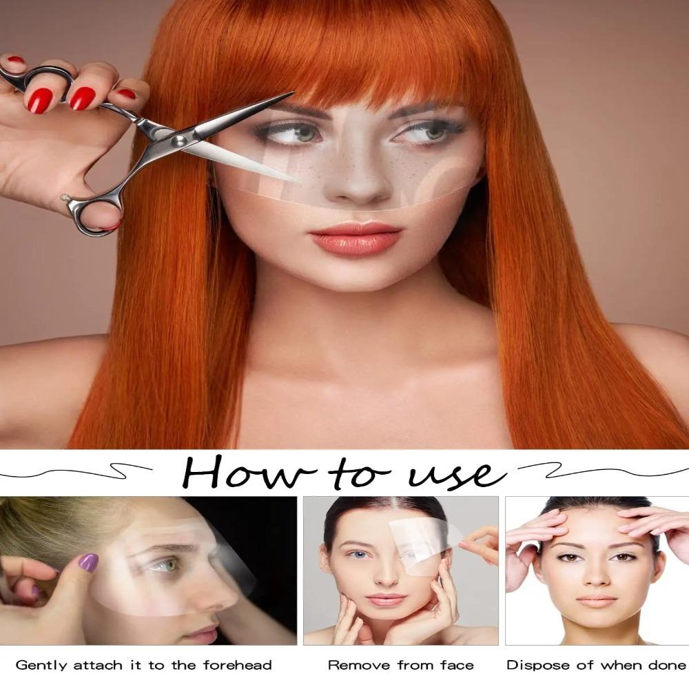 50 шт. Лак для волос Изолят Макияж Душевые щитки для лица Одноразовые маски Парикмахерская