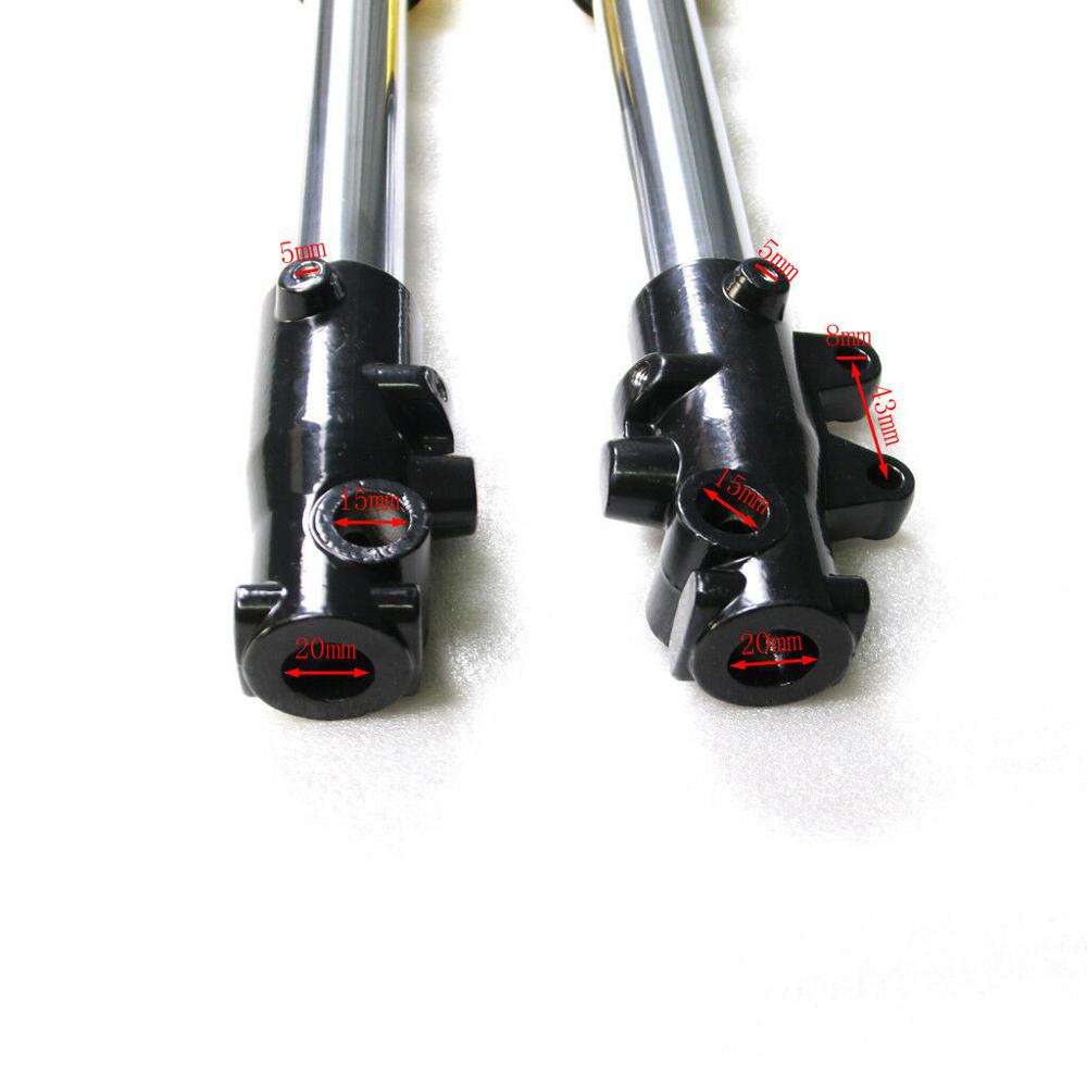 TDPRO Front Fork Shock + Triple Tree Clamp SSR Thumpstar GPX 125-160cc Dirt Bike 110cc