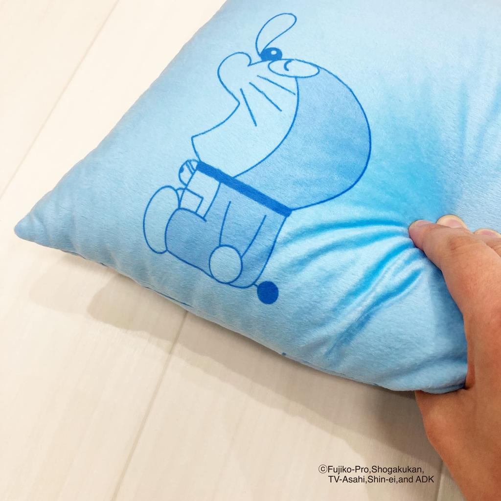 MORIPiLO Подушка для тела Morishita Doraemon 28x39 см с ручкой Мягкая игрушка Подушка Shogakukan Character Goods Синяя 4621153