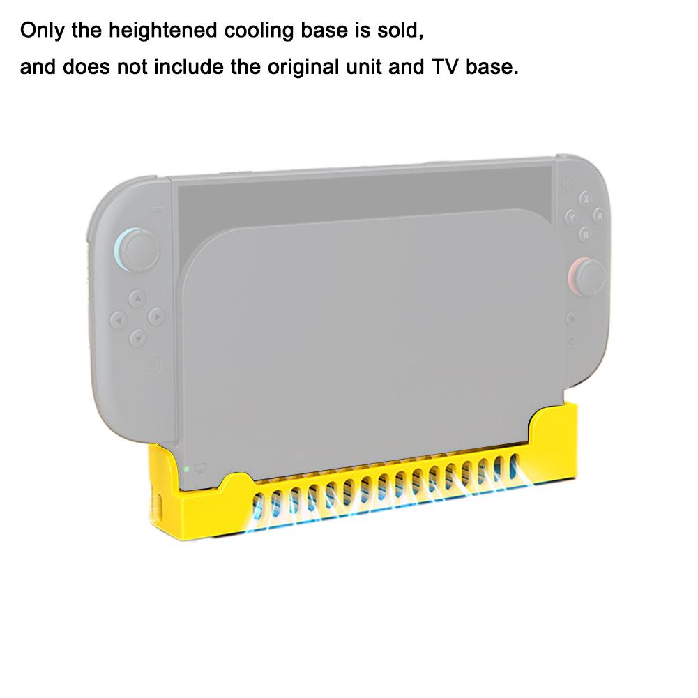 Heat Dissipation Base For Switch 2 Host Cooling Fan Base NGC HUB Expansion NS 2 Large Wall Bracket For Gaming Consoles
