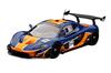 TrueScale Miniatures Модель McLaren P1 GTR в масштабе 1/18, сине-оранжевая, готовая