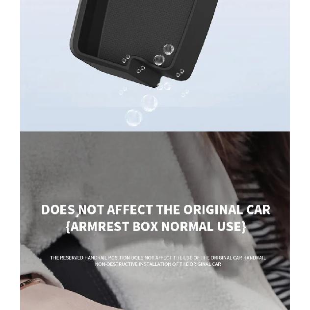 For Tesla Model 3 Highland Central Armrest Storage Box Car Glasses Phone Storage Multi-function Model Y Juniper 2025 Accessories