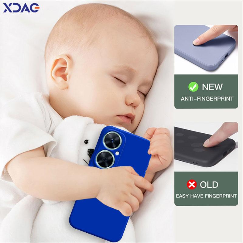 Square Liquid Silicone Back Cover for Huawei Nova 11 Pro Ultra 11i Soft Camera Protective Mobile Phone Case Nova11 Bags