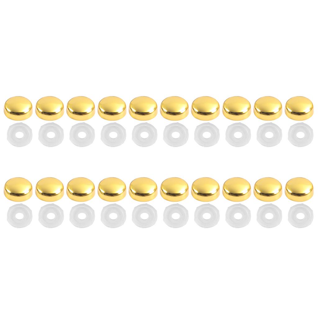 20 штук Винты для стекла с матовой отделкой Гвозди-шляпки Аксессуар для очков и мебельной фурнитуры Прочные материалы Дизайн