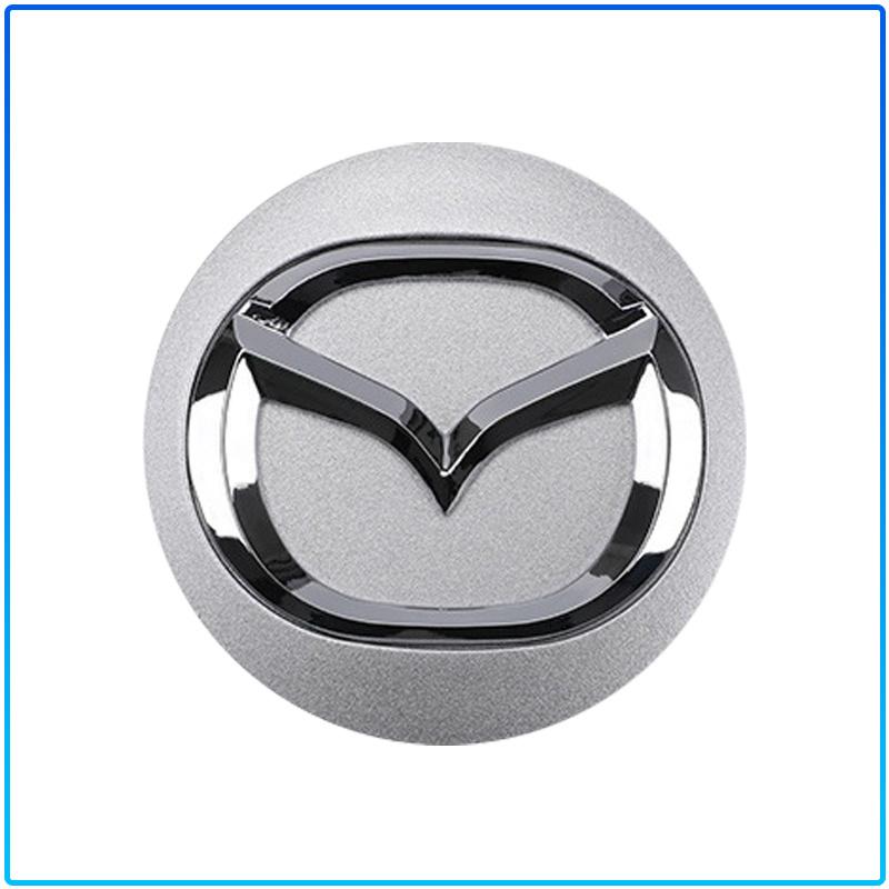 Для Mazda 6 3 CX5 5 2 323 CX7 Demio Atenza Axela MX30 CX30 CX3 CX9 RX8 RX7 56 мм Автомобильный значок Колпачки ступиц колес Диски Аксессуары для украшения автомобиля