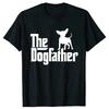 Funny Best Chihuahua Dad Ever Retro Vintage Sunset T Shirts Graphic Cotton Streetwear Short Sleeve Birthday Gifts Summer T-shirt