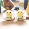 Bee Mini Plush Toy Keychain Pp Cotton Stuffed Animal Girls Accessory Room Decor