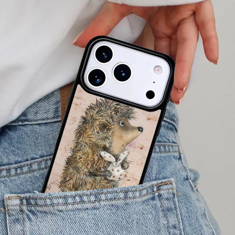 Чехол для телефона «Ёжик в тумане» для iPhone 16e 15 14 13 12 17 Pro Max Plus Air 17pro Чехол Coque