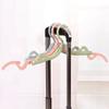Random Multi-Functional Plastic Clothes Hanger Travel Space Saving Foldable Hanger Creative Clothes Rack Children Baby Hanger