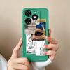 Чехол для Tecno Spark Go 2024 Крутой Рисунок с Мультяшными Девочками Жидкий Силиконовый Корпус Для Tecno Spark Go2024 Новый Дизайн Популярные Чехлы