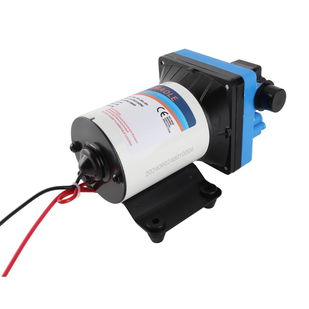 Diaphragm Pump 24V 96W Water Transfer Pump With Water Strainer and Hose Fittings for Home Garden Agricultural