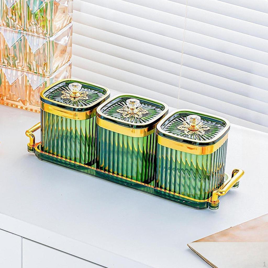 Тарелка для сухофруктов, конфетница с крышкой, коробка для хранения продуктов, банка для закусок