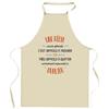Tablier de cuisine - Une Lina Aussi Géniale - Impression bretonne - Coton résistant - Fabrication française