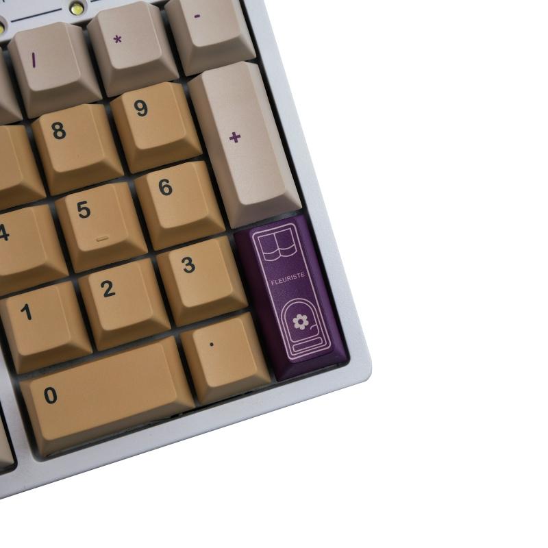 143 клавиши Florist Keycaps Profile PBT Dye Sublimation Mechanical Keyboard Keycap для MX h 61/68/87/98/104