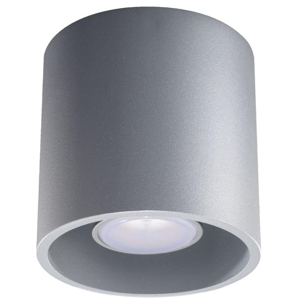 Plafon Orbis 1 Gu10 Szary Alu Sollux Sl.0018