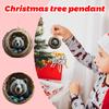 2D Acrylic Animal Christmas Decoration Christmas Tree Pendant