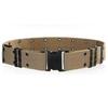 Tactical Heavy Duty Belt Metal Eyelets Police Tactical Belt with Quick Release Plastic Buckle Back Support Belt