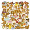 50 New Styles of Cute Ins Bear Personality Graffiti Stickers Motorcycle Suitcase Guitar Waterproof
