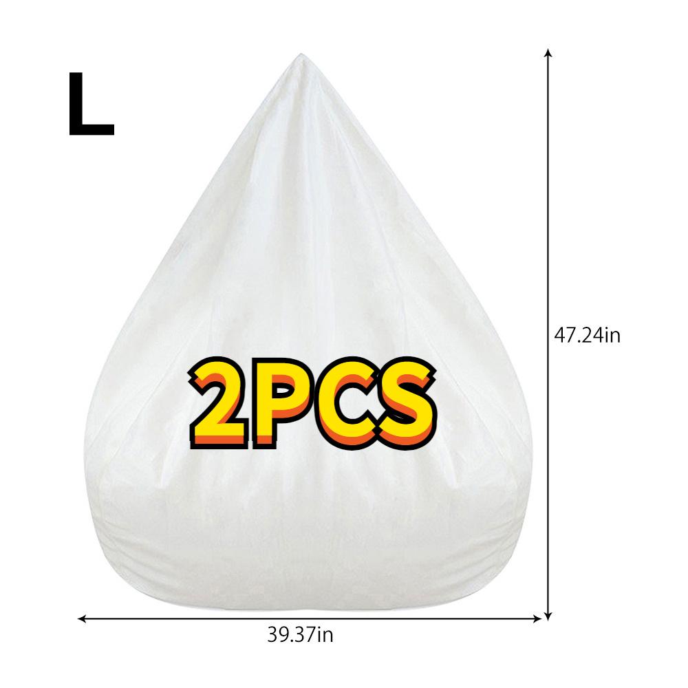 1/2pcs Sofas Cover Replacement Bean Bag Inner Liner Removable Lazy Sofa Inner Liner Washable Bean Chair Bean Bag Inner Bea Cover