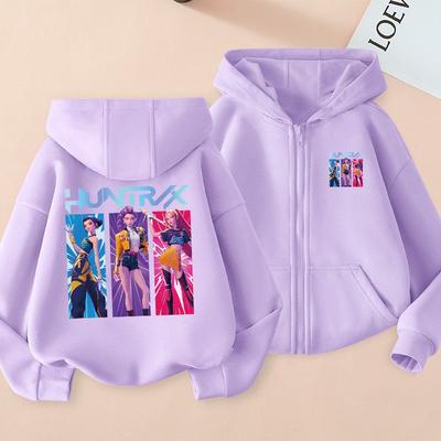 Удобные и теплые пальто для детской команды «Охота на ведьм», толстовки на молнии с капюшоном для мальчиков и девочек на осень и зиму