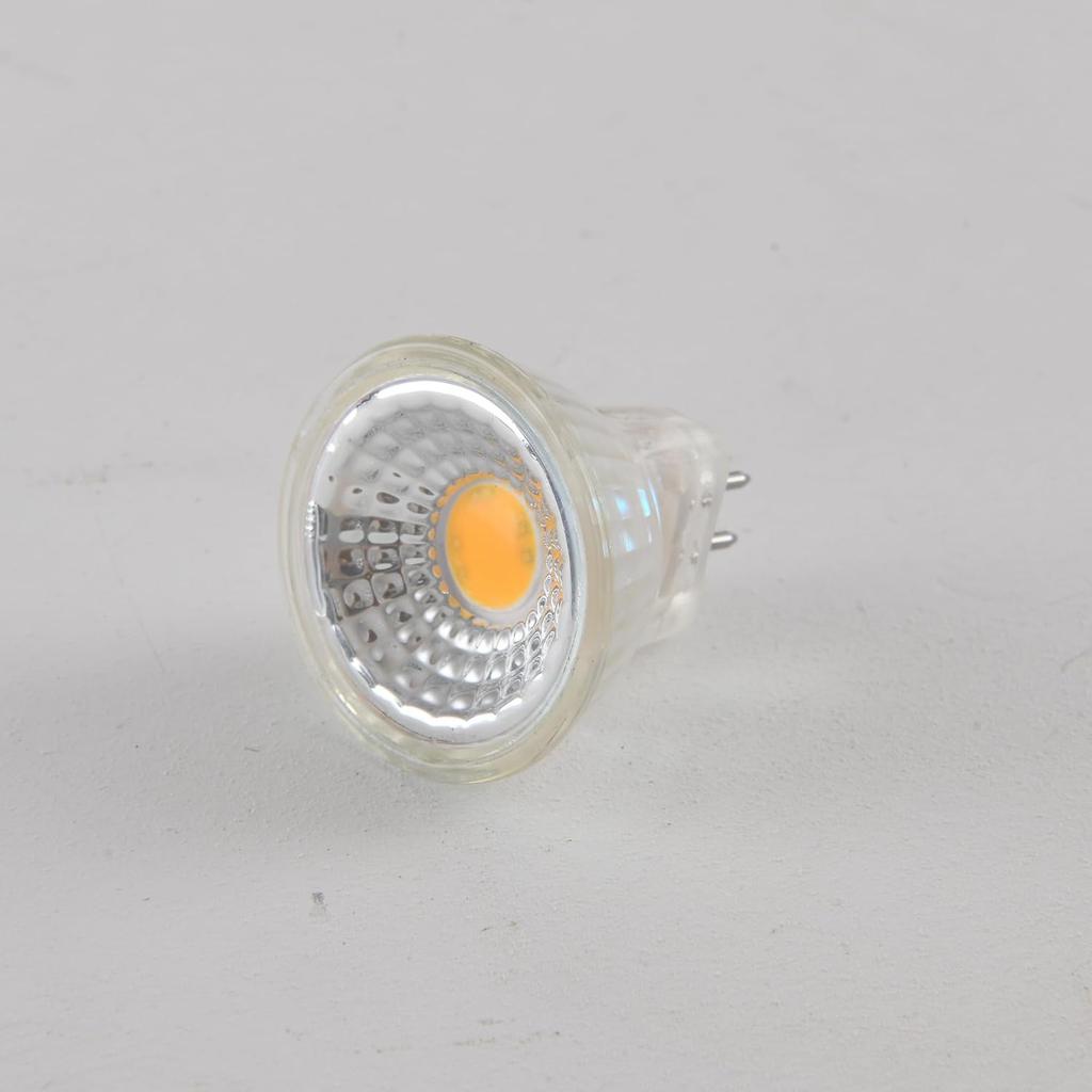 MR11 GU4 Bi Pin Base LED Bulbs, 5W LED Spotlight AC110V, 6000K White Light, 4 Pack