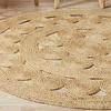 Tapis - DKD Home Decor - Tropical Jute - 200 X 200 Cm - Multicolore - Rond