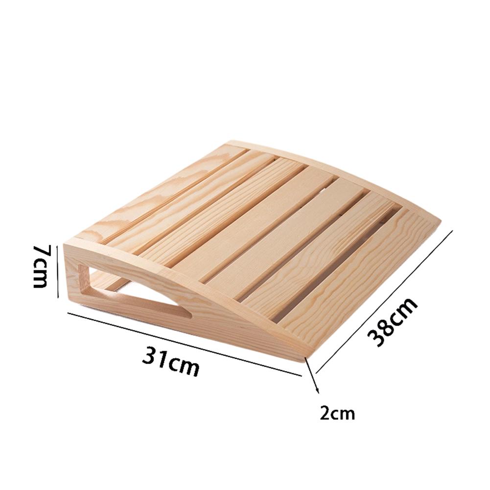 Sauna Headrest Wooden Headrest Modern Minimalist Style