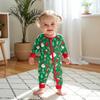 Autumn Baby Romper: Christmas Zipper Long-Sleeve Suit for Crawling & Outings