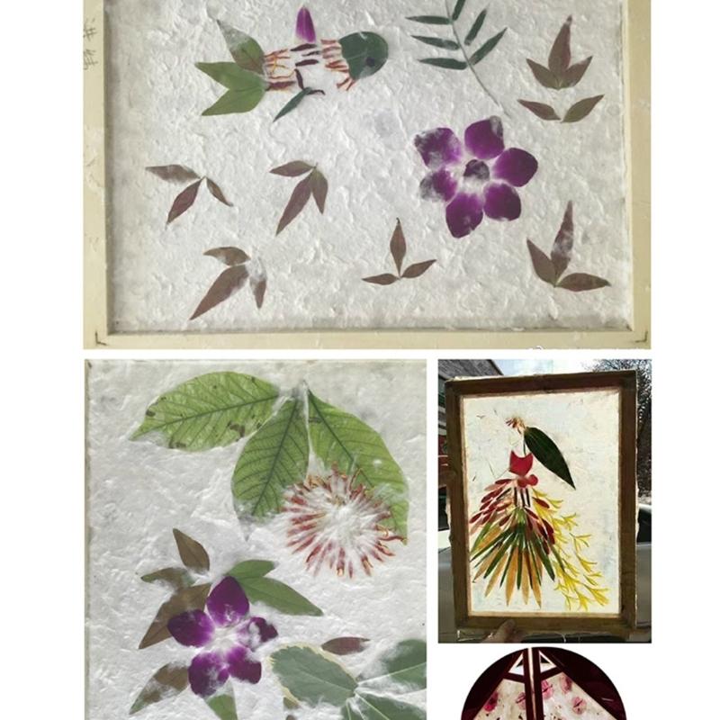 Набор из 2 многофункциональных деревянных форм-сеток для изготовления бумаги, рамы для изготовления бумаги для проектов ручной работы и креативного подарка