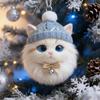Acrylic Christmas Ornament Gold Hanging Cord Christmas Tree Ornament Gifts Bag Charm