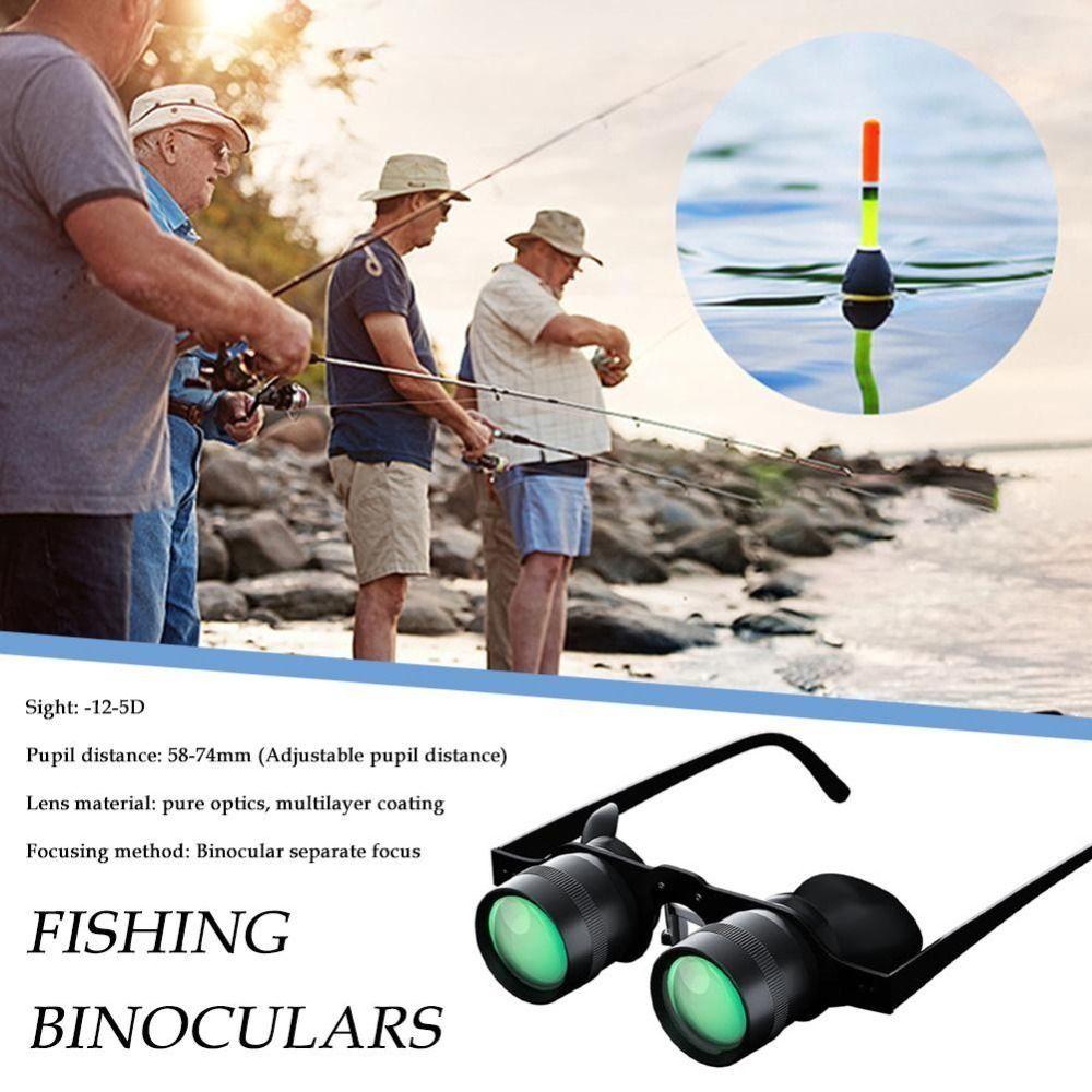 Comfortable To Wear Binoculars Glasses High Definition Fishing Tools for Hiking Outdoor Tool