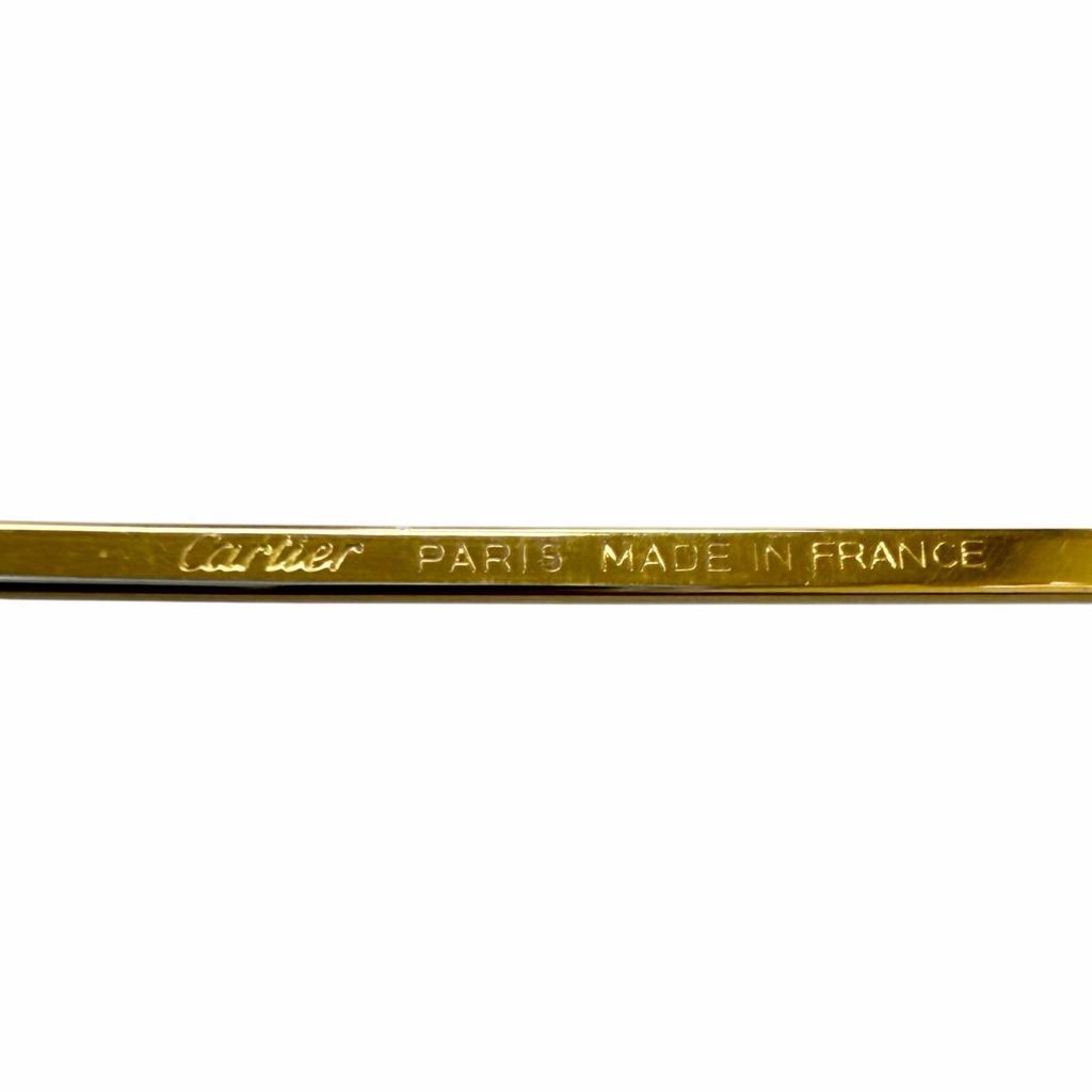 Very Good Cartier Glasses Mailon PANTHERE gold mens Used